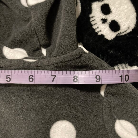 CARTER'S Toddlers' dark grey and white hooded jacket w/ animal ears ~ 18M - 24M - Picture 9 of 12